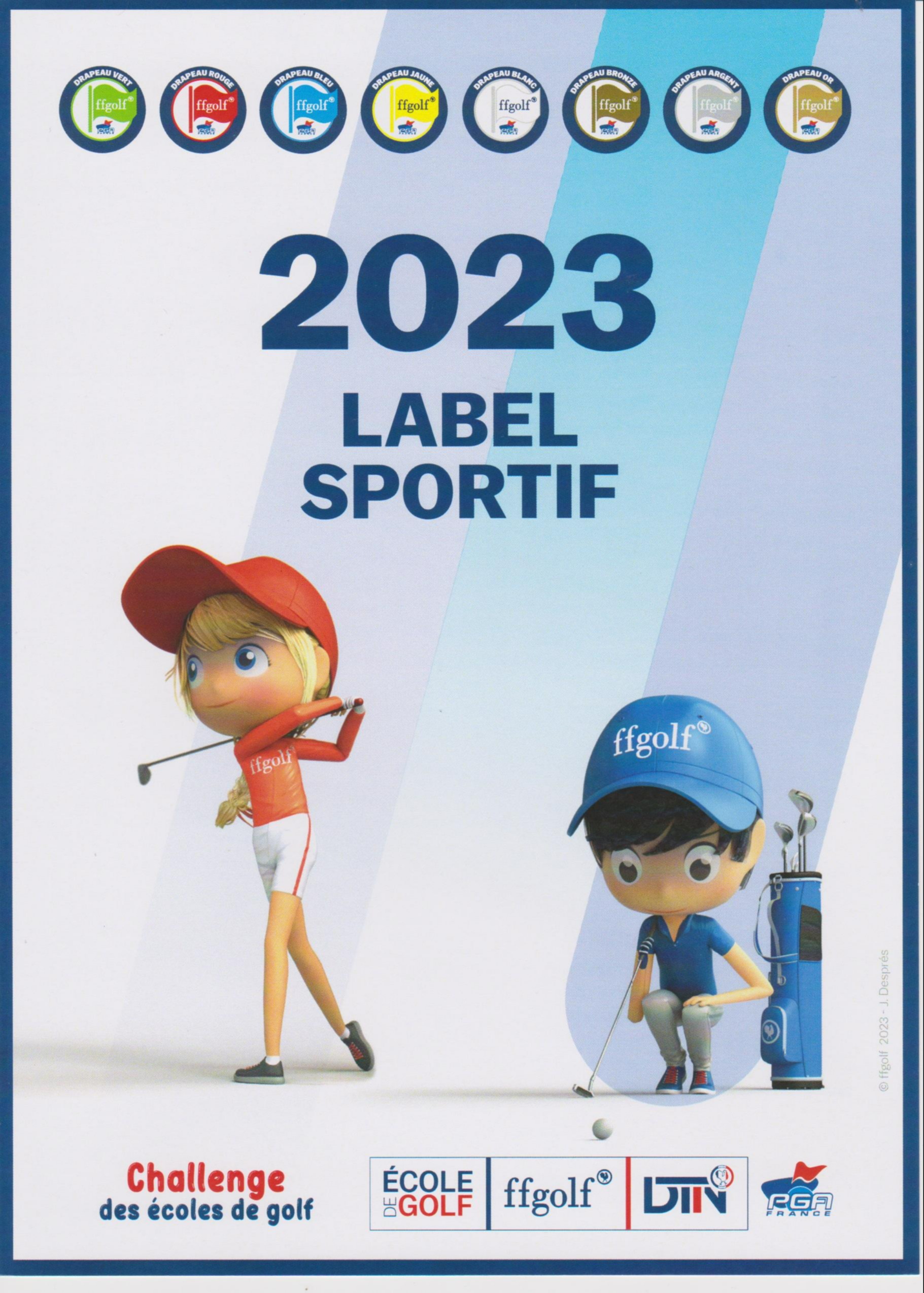 04/03/2023 Label Sportif pour l'Ecole de Golf
